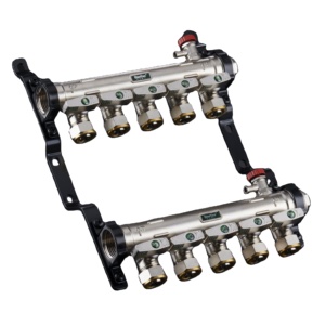 วาล์วเก็บน้ำทองเหลือง717-1Type จากโรงงานเจ้อเจียง DN 25 50มม. ระยะห่าง2ถึง8วิธีระบบควบคุมความร้อนใต้พื้น - Product Image 4