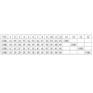 Charakter <span class=keywords><strong>LCD</strong></span> <span class=keywords><strong>Display</strong></span> Modul Reflektierende <span class=keywords><strong>7</strong></span>-<span class=keywords><strong>Segment</strong></span> TN - Twisted Nematische 30,00mm x <span class=keywords><strong>17</strong></span>,30mm x 2,80mm