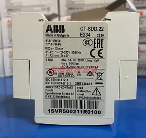 Per un relè temporale elettronico originale B CT-SDD.22 2n/O 24-48vdc 24-240vac per la programmazione PLC e il controllo industriale - Product Image 3