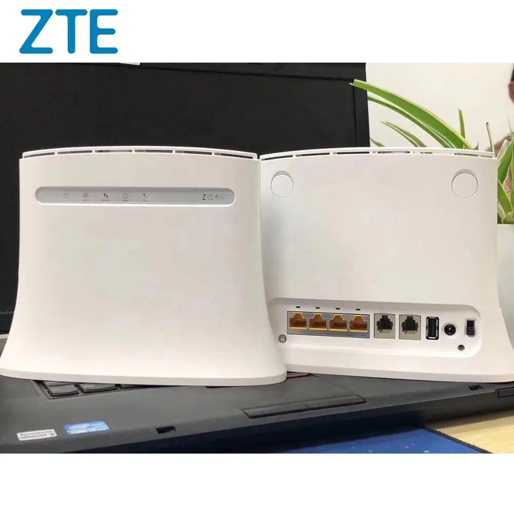 Sbloccato Zte MF283U 4G Lte Cpe 150Mbps Wireless Router Modem con Sim Card con RJ45 Porta Telefono RJ1 wifi Router Cpe