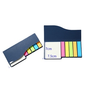 Juego de blocs de notas no adhesivas personalizados Bloc de notas en blanco Cubo de notas de colores brillantes Caja de notas no adhesivas Papel de origami