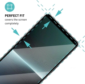 Sony Xperia 1VI & Xperia 10VI için yüksek alüminyum ekran koruyucu Film şeffaf temperli cam serigraf baskı ile - Product Image 6
