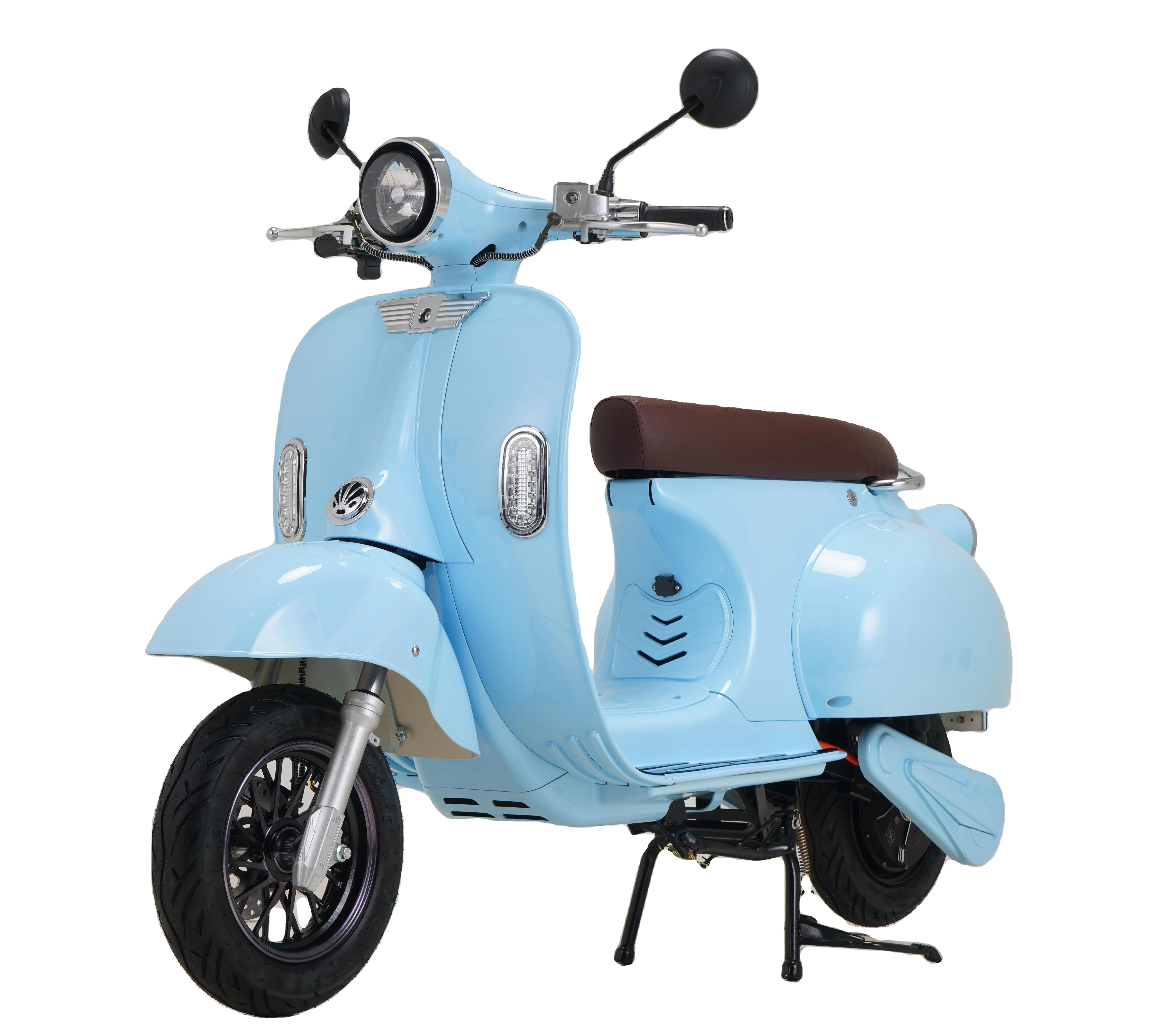 Hot Selling Vespa 1500w 60km Adult Electric Sport Motorrad Zweirad Electric Moped Scooter Mit Pedal