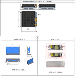 PR10 Series <strong>10W</strong> RGB Module for External Dimming Good White Balance Stage Lights with Power Supply and Digital Driver - Product Image 4