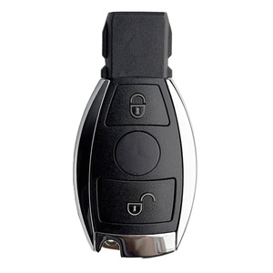 2/3/4ปุ่มสำหรับ Mercedes Benz BGA NEC C E R S CL GL SL CLK W211 W203 W204ปลอกหุ้มกุญแจรีโมทรถยนต์อัจฉริยะ