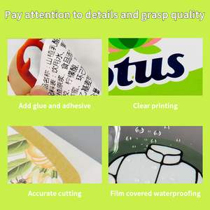 <strong>Custom</strong> QR Code Sticker <strong>Label</strong> Trademark Printing Design for Advertising Logo Packaging Sealing Sticker