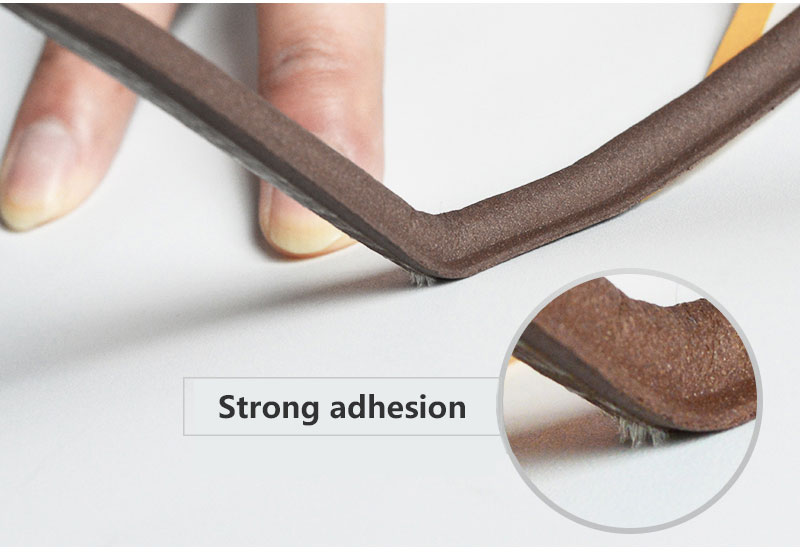d type foam sealing strips weather stripping door seal strip