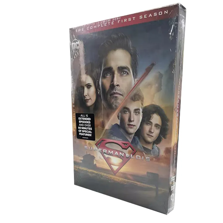 Супермен и Лоис, Сезон 1, 3 диска, новые dvd-фильмы, ТВ-шоу, фильмы, dvd оптом, бесплатная доставка
