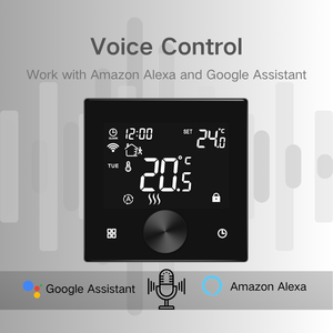 Controllo remoto Wireless Wifi Smart Home termostato con controllo settimanale programmabile sensibile manopola di controllo Wifi termostato di riscaldamento - Product Image 3