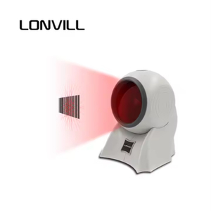 Lonvill 2d שולחן עבודה 2d סורק ברקוד קווית 2d למכירה, קורא קוד מיני Qr עם USB אלחוטי