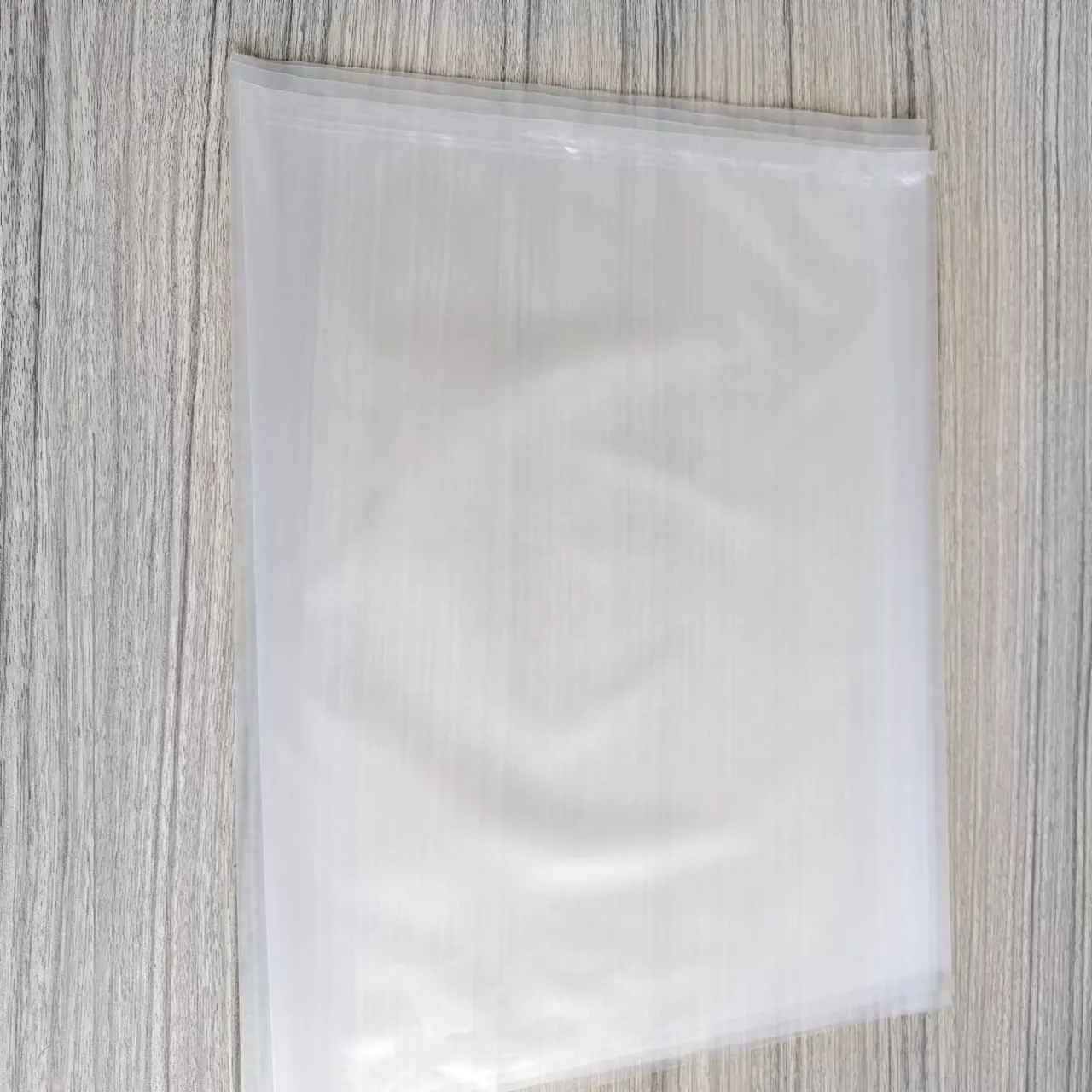 Bolsa de plástico impermeable con apertura plana, rollo de Material PE, tamaño personalizado