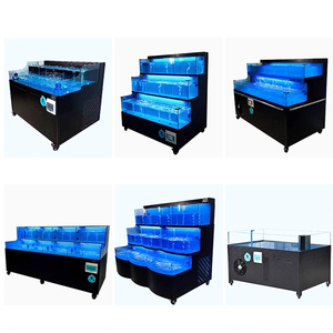 Réservoir d'élevage de homard canadien vivant Réservoir de poissons pour restaurant Supermarché Boutique de fruits de mer - Product Image 5