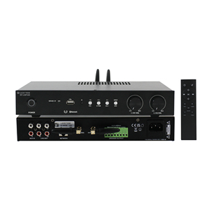 4-CHANNEL WIFI &amp; BLUETOOTH Compact Smart Multi-room <strong>Audio</strong> <strong>Amplifier</strong> with USB and AUX <strong>Inputs</strong> - Product Image 1