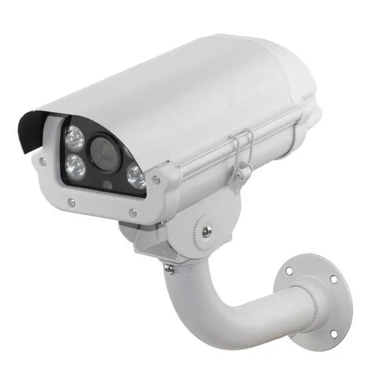 Camhi Pro 2,0 Megapixel 5X Zoom Bullet Cámara de seguridad de largo alcance para exteriores