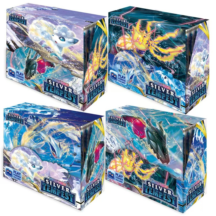 English blind box silver tempest-360 cards per box-e21