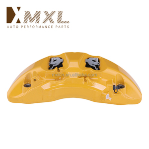 Özelleştirilmiş yüksek ön büyük frenleme kiti 380 6 Pot modifiye yarış fren kaliper ile 410MM FREN DİSKİ MM Rotor kiti - Product Image 6
