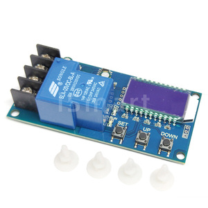 DC 6-60V 30A Batería de almacenamiento Módulo de control de carga Placa de protección Cargador Interruptor de tiempo Pantalla LCD - Product Image 1