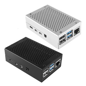 Raspberry Pi 4 Case Raspberry Pi Case 4 4 Caja de aluminio Caja de metal para Raspberry PI Model B Box - Product Image 3