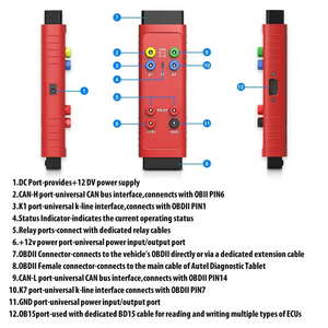 G-BOX3 strumento accessorio di programmazione chiave G-BOX2 per Mercedes Benz tutte le chiavi hanno perso il lavoro con MaxiIM IM608/IM508/IM608Pro - Product Image 3