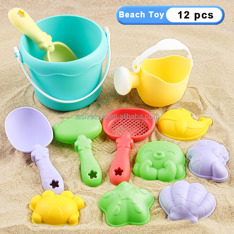 12-piece set blue bucket