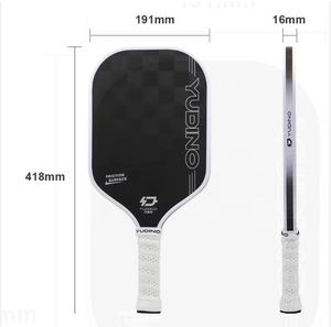 Grande qualità tecnologia di pressatura termica portatile PP a nido d'ape 16mm allenamento 24K in fibra di carbonio Pickleball Paddle - Product Image 6