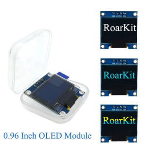 4Pin Weiß Blau Farbe 0,96 Zoll 128 X64 OLED-Anzeige modul Gelb Blau für Arduino 0,96 ''IIC I2C Comm unicate