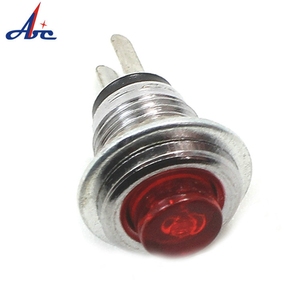Nhà Máy Giá ds101 mini Kim Loại push button chuyển 8 mét Red Green 2pin 1NO - Product Image 4