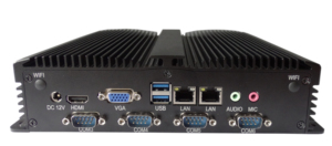 2 Ethernet 6 USB 2 COM DDR4 Industrial <strong>Embedded</strong> Desktop PC with Intel N100 Dual NIC Linux Windows <strong>Compact</strong> Mini Design AU Plug - Product Image 4