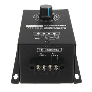 DCモーターコントローラースピードレギュレーターPWMモジュールコントローラースイッチ (シェル付き) 6V-90V 15A - Product Image 2