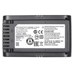 21.6v 2400毫安时三星手持式真空吸尘器电池喷射70 VCA-SBT90E白色和黑色VS15T7032P