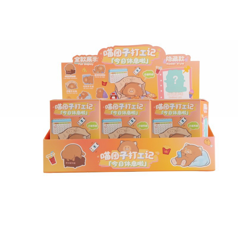 Meow Dumplings Working Diary 2ème génération Coffret de 6