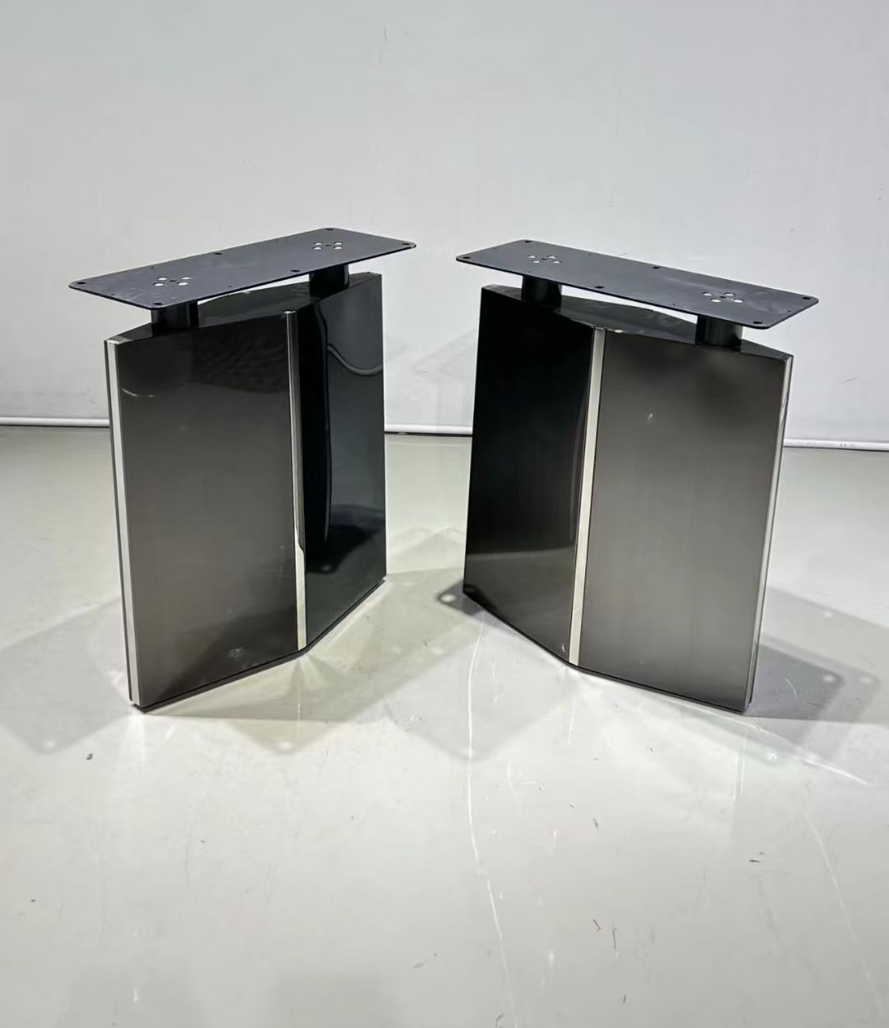 Table longue 'double support à casseroles'