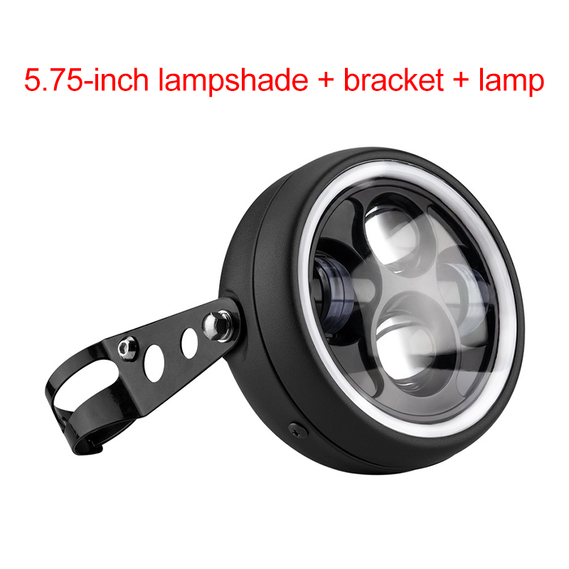 Abat-jour 5,75 pouces + support + lampe