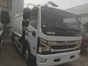 DONGFENG CAPTAIN RHD 9cbm Refuse Garbage Compactor Truck Diesel 4x2 New 6 Tyres <strong>Compacted</strong> Wastes Collecting Vehicle Good Price - Product Image 5
