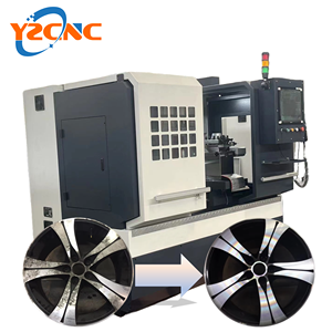 Rad felgen reparatur maschine WRC26 China Rad reparatur maschine Automatische Programmierung Leichtmetall rad Diamant schneid felgen reparatur drehmaschine WRC - Product Image 1