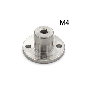 <strong>M3</strong> M4 M5 M6 M8 Flange <strong>Coupling</strong> Nut Inner Diameter 3MM 4MM 5MM 6MM 8MM Is Suitable for the Threaded Shaft of the Motor - Product Image 4