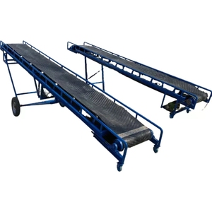 40 ft <strong>Container</strong> Unloader Belt <strong>Conveyor</strong>/ Cement Bag <strong>Loading</strong> and <strong>Unloading</strong> Belt <strong>Conveyor</strong> for Truck <strong>Containers</strong> - Product Image 1