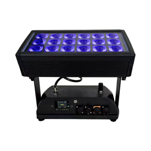 Ngoài trời không thấm nước 18x20W rgbwa + UV LED thành phố màu tường máy giặt ánh sáng từ xa không dây DMX512 lũ ánh sáng pin ánh sáng sân khấu - Product Image 3