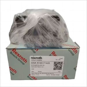 Precio barato, Riel de bloque de guía lineal Original Rexroth R166321420 R166329420, guía lineal, rodamiento de bloque de rodamiento de bolas lineal - Product Image 4