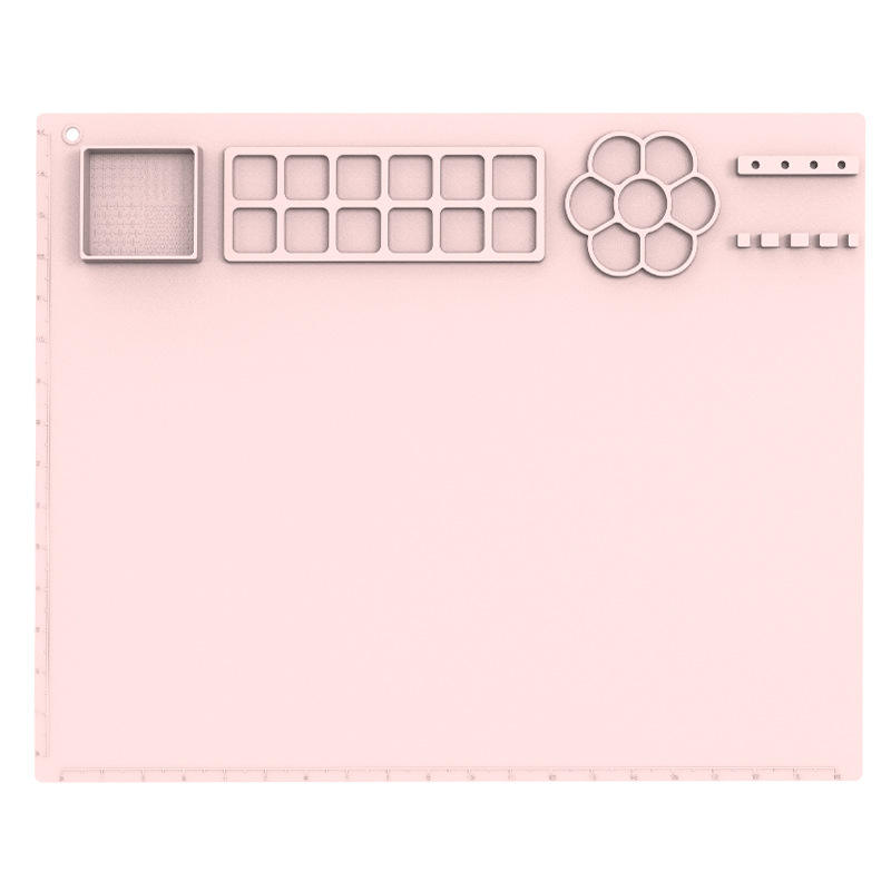 Pink Painting Mat
