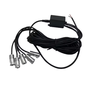 Yüksek kalite 5 in1 RGB LED araç İç atmosfer işıklar 6 in 1 LED şeritler ortam işığı APP uzaktan kumanda - Product Image 2