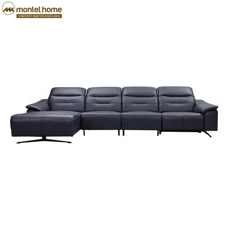 Marchi di mobili italiani Set di mobili per soggiorno di lusso angolo L nuovo Design del divano