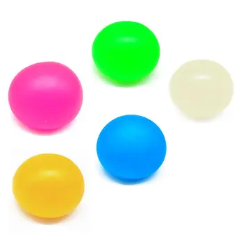 Mainan Remas gula Maltose Fidget bola berputar lambat, bola pereda tekanan lembut