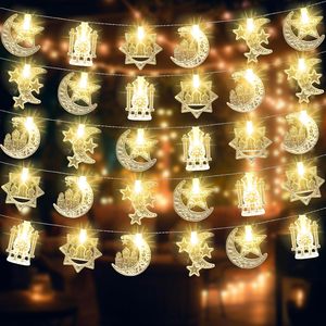 ไฟราว LED รอมฎอนสำหรับตกแต่งในร่มใช้แบตเตอรี่สำหรับ Eid al-Adha ในสไตล์อาหรับตะวันออกกลาง - Product Image 5