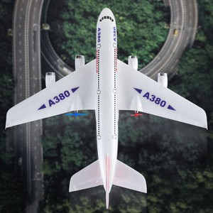RcプレーンA380モードRcプレーン飛行しやすいスタントリロール固定翼機3CH EPPリモートコントロールグライダー - Product Image 4