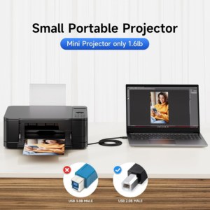 LETONDA yüksek hızlı USB veri kablosu a erkek B erkek konektörler yazıcı ve tarayıcı bağlantı bilgisayar ve yazıcı/tarayıcı - Product Image 6