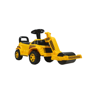 Yellow Music-Equipped Ride-On Plastic Toy <strong>Car</strong> Foot-to-Floor Vehicle with Variety of <strong>Models</strong> for 2-4 Years - Product Image 3