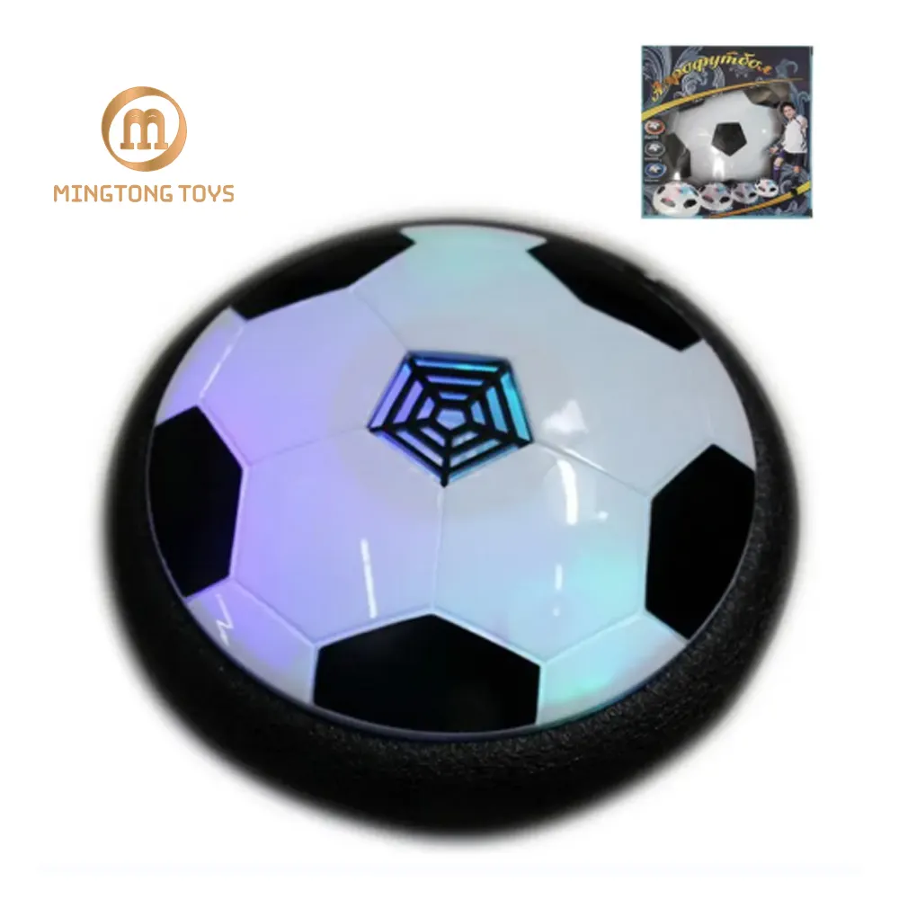 Kidのインタラクティブディスクライトアップ空軍力Floating Football Toy HoverボールSoccer Ball