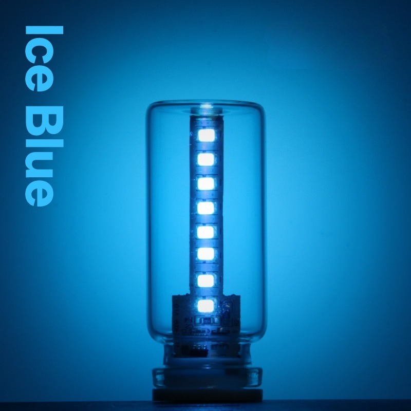Ice blue light