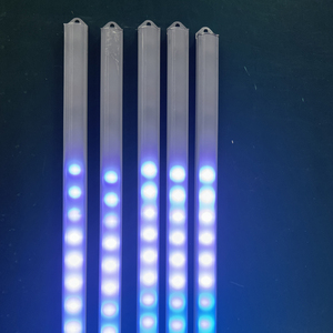 5050RGB 72leds 12V led şerit ışık WS2811 piksel adresli led alüminyum profil led şerit ışık açık - Product Image 2
